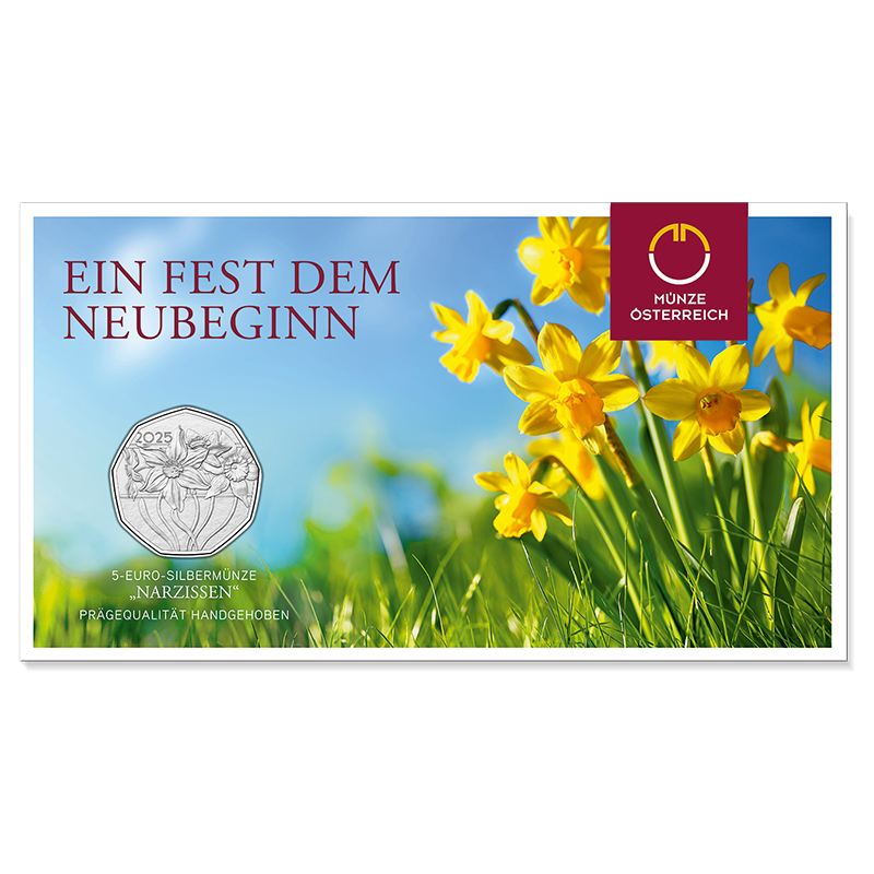 5 Euro Rakúsko 2025 - Narcis (BU)