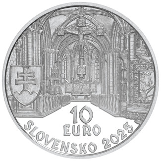 10 Euro Slovensko 2025 - Opátstvo v Hronskom Beňadiku (BU)