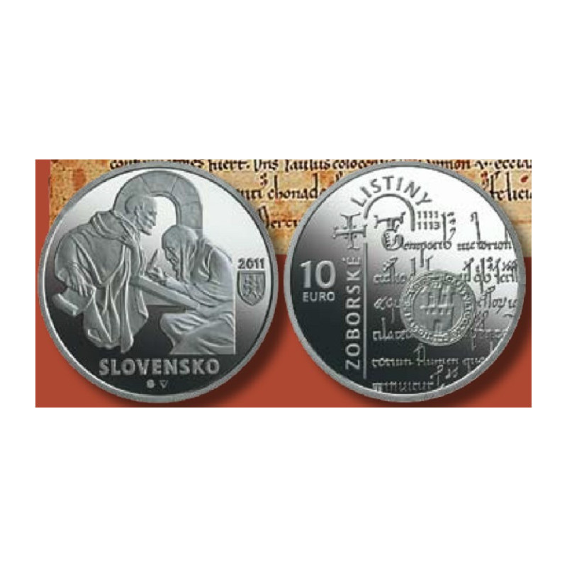 10 Euro Slovakia 2011 - Zobor deeds (BU)