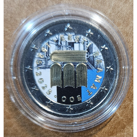2 Euro Estonia 2025 - 500th Anniversary of Estonian as a written language (colored UNC)