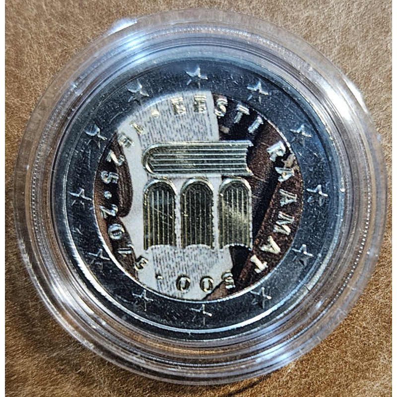 2 Euro Estonia 2025 - 500th Anniversary of Estonian as a written language III. (colored UNC)