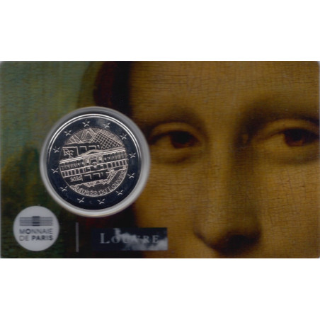 2 Euro France 2025 - Louvre Museum: Mona Lisa (BU)