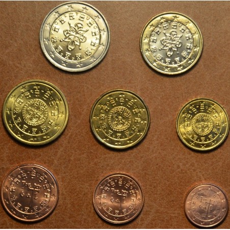 eurocoin eurocoins Portugal 2004 set of 8 coins (UNC)
