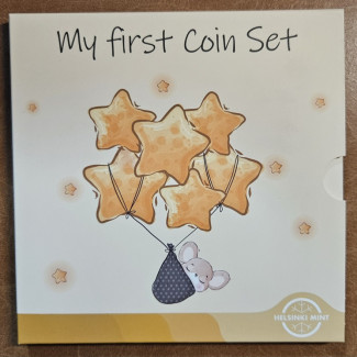 Finnország 2025 - 8 részes forgalmi sor - Az első érméim (BU)