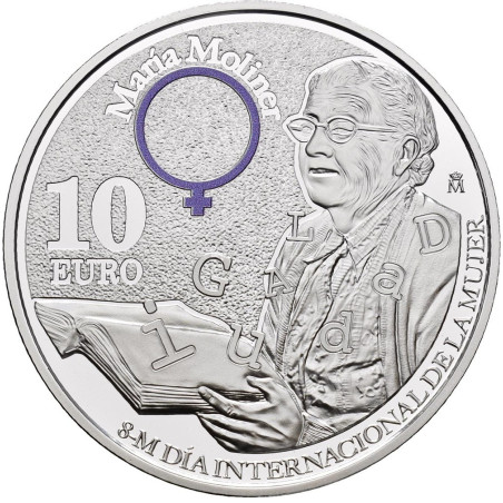10 Euro Spain 2025 Maria Moliner Ruiz (Proof)