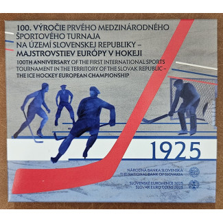 Szlovákia 2025 - 9 részes forgalmi sor - Jégkorong EB (BU)