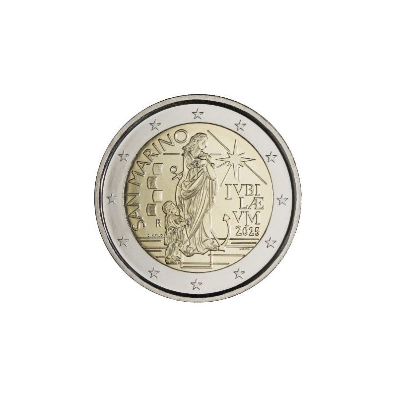2 Euro San Marino 2025 - Pilgrims of Hope (UNC)