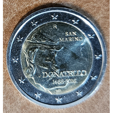 euroerme érme 2 Euro San Marino 2016 - Donatello halálának 550. évf...