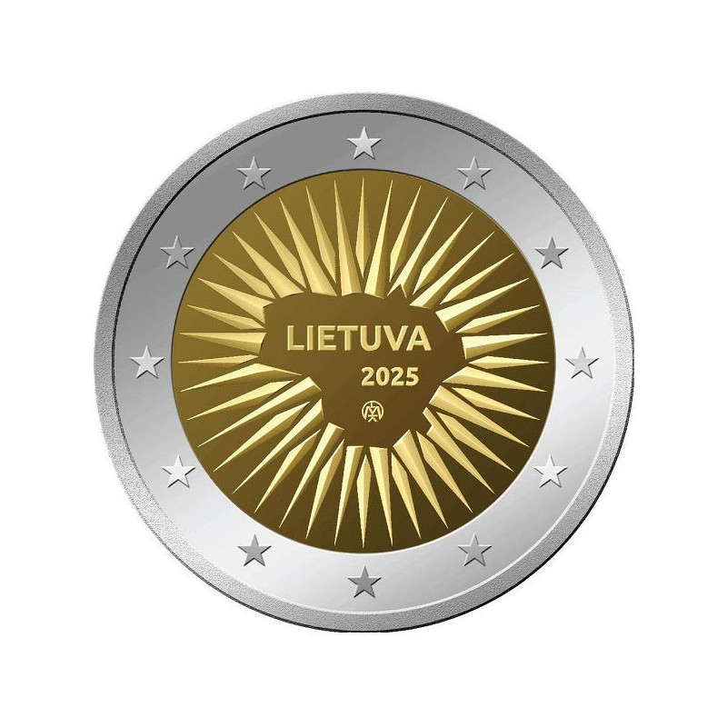 2 Euro Litvánia 2025 - Védelem (UNC)