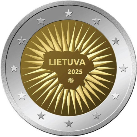2 Euro Litvánia 2025 - Védelem (UNC)