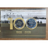 2 Euro Slovakia 2025 - 100 years from the 1st Ice Hockey European Championship (UNC card with medal)