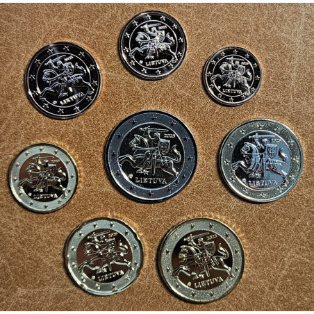 Lithuania 2025 set of 8 coins (UNC)
