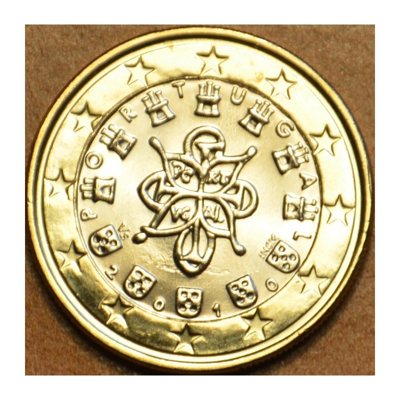 eurocoin eurocoins 1 Euro Portugal 2010 (UNC)