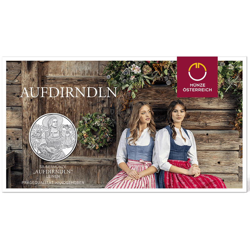 10 Euro Rakúsko 2025 Aufdirndln – Ľan (BU)