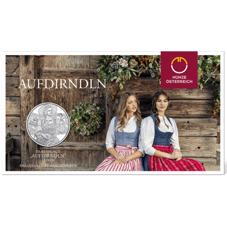 10 Euro Rakúsko 2025 Aufdirndln – Ľan (BU)