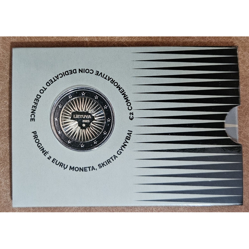 2 Euro Lithuania 2025 - Defence (BU)