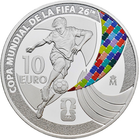 10 Euro Spanyolország 2025 - Copa Mundial Fifa 2026 (Proof)
