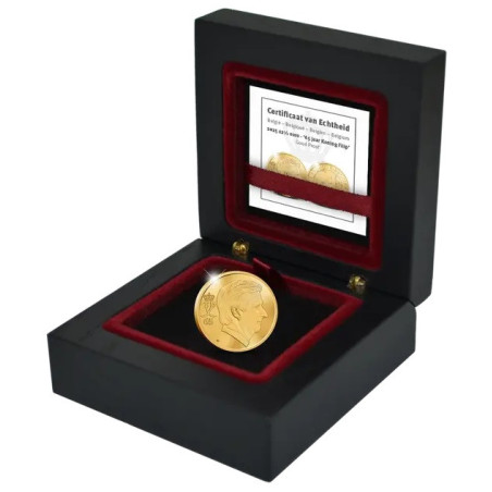12,5 Euro Belgium 2025 - Fülöp király 65. évfordulója (Proof)