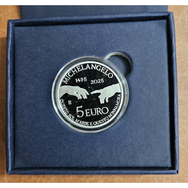 5 Euro Taliansko 2025 - Michelangelo (Proof)