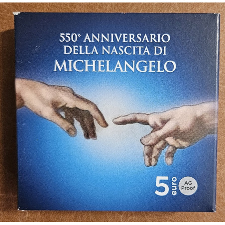 5 Euro Olaszország 2025 - Michelangelo (Proof)