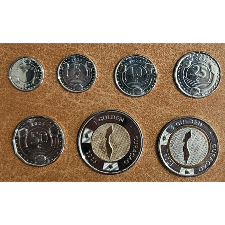 Curacao 7 coins 2025 (BU)