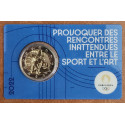 2 Euro France 2022 - Paris 2024 Olympic Games (blue BU card)