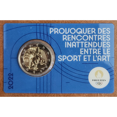 eurocoin eurocoins 2 Euro France 2022 - Paris 2024 Olympic Games (b...