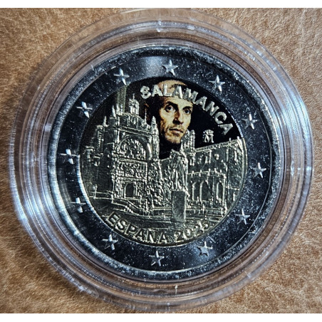 2 Euro Spanyolország 2025 - Salamanca v2 (színezett UNC)