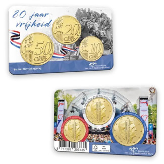Holandsko 2025 10, 20 a 50 centov (BU)