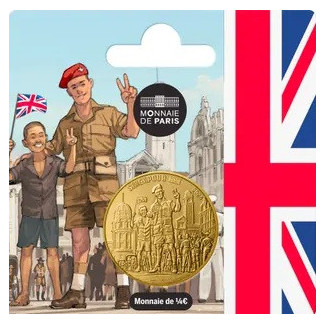 1/4 Euro Francúzsko 2025 - Anglický vojak (UNC)