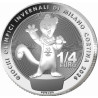 1/4 Euro Taliansko 2025 - Cortina 2026: Maskot (UNC)