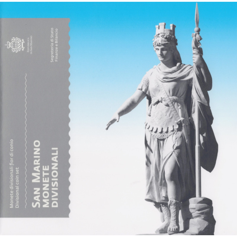 San Marino 2025 - 8 részes forgalmi sor (BU)