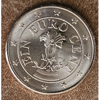 Euromince mince 1 cent Rakúsko 2025 (UNC)