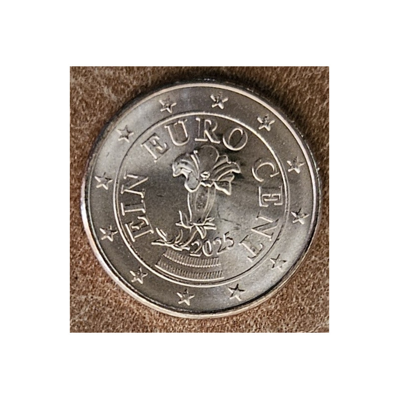 eurocoin eurocoins 1 cent Austria 2025 (UNC)