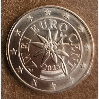 Euromince mince 2 cent Rakúsko 2025 (UNC)