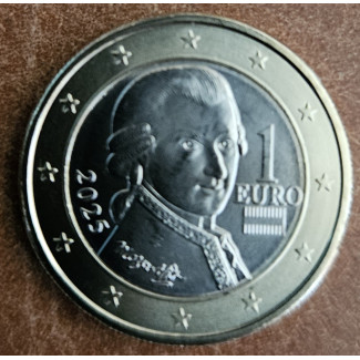 Euromince mince 1 Euro Rakúsko 2025 (UNC)