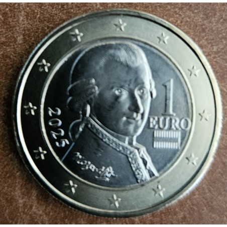 Euromince mince 1 Euro Rakúsko 2025 (UNC)