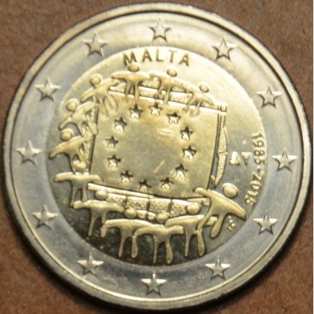 Euromince mince 2 Euro Malta 2015 - 30 rokov Europskej vlajky (UNC)