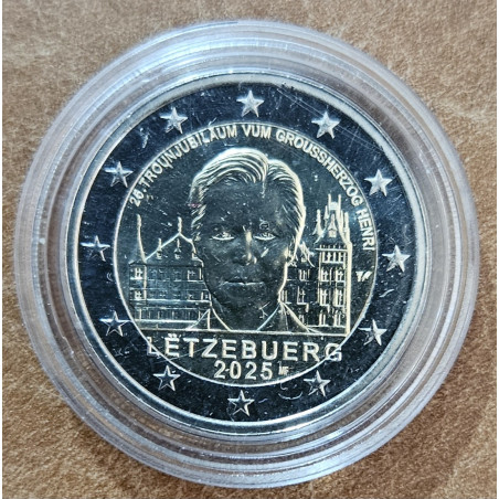 2 Euro Luxemburg 2025 - Henrik luxemburgi nagyherceg trónra lépésének 25. évfordulója (BU holland verjeggyel)