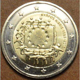 euroerme érme 2 Euro Ciprus 2015 - Az európai lobogó 30 éve (UNC)