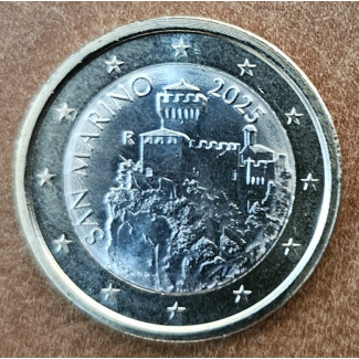 1 Euro San Marino 2025 - Druhá veža (UNC)