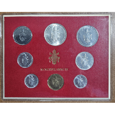 euroerme érme Vatikán 8 érme 1975 (BU)