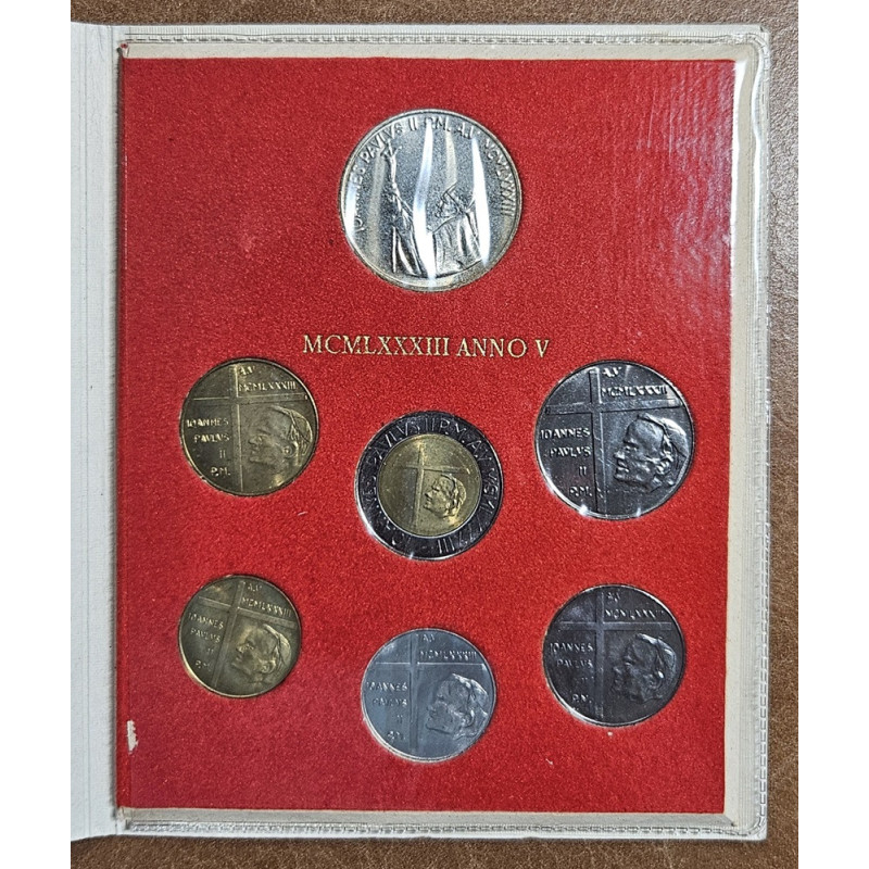 Vatikán 1983 Ján Pavol II.  - 7 mincí (BU)