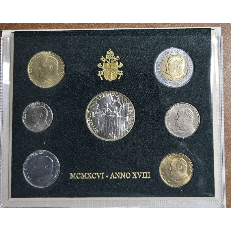 eurocoin eurocoins Vatican 8 coins 1974 (BU)
