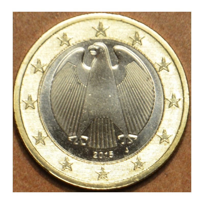 Euromince mince 1 Euro Nemecko \\"D\\" 2015 (UNC)