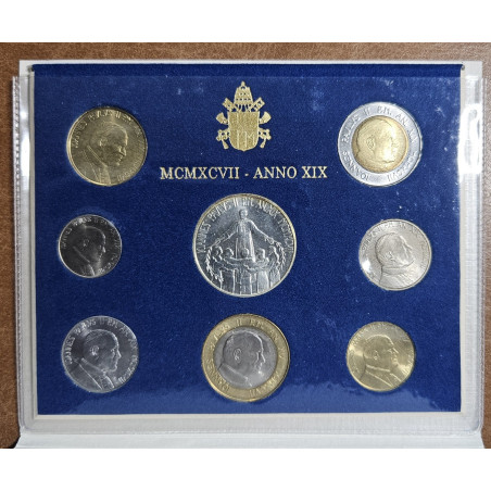 eurocoin eurocoins Vatican 8 coins 1974 (BU)