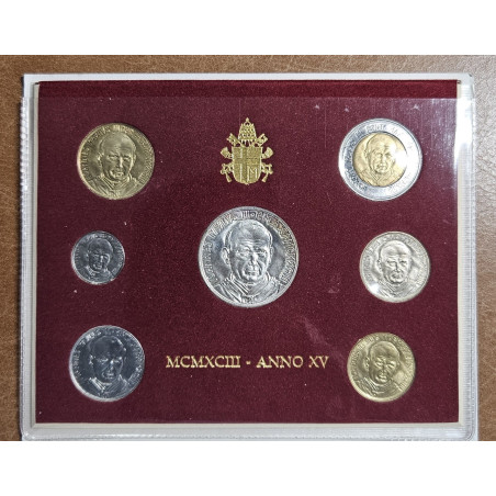 Euromince mince Vatikán 8 mincí 1974 (BU)