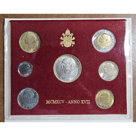 eurocoin eurocoins Vatican 8 coins 1974 (BU)