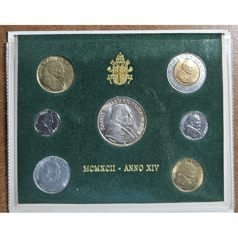 eurocoin eurocoins Vatican 8 coins 1974 (BU)