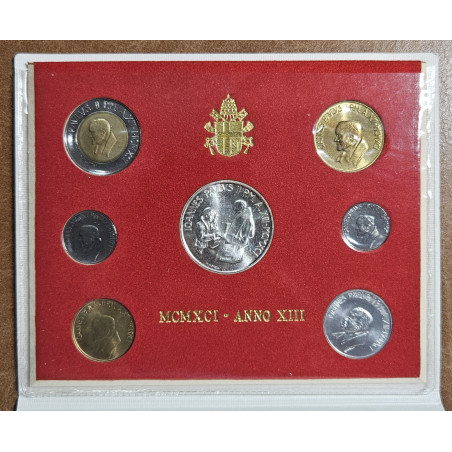 eurocoin eurocoins Vatican 8 coins 1974 (BU)